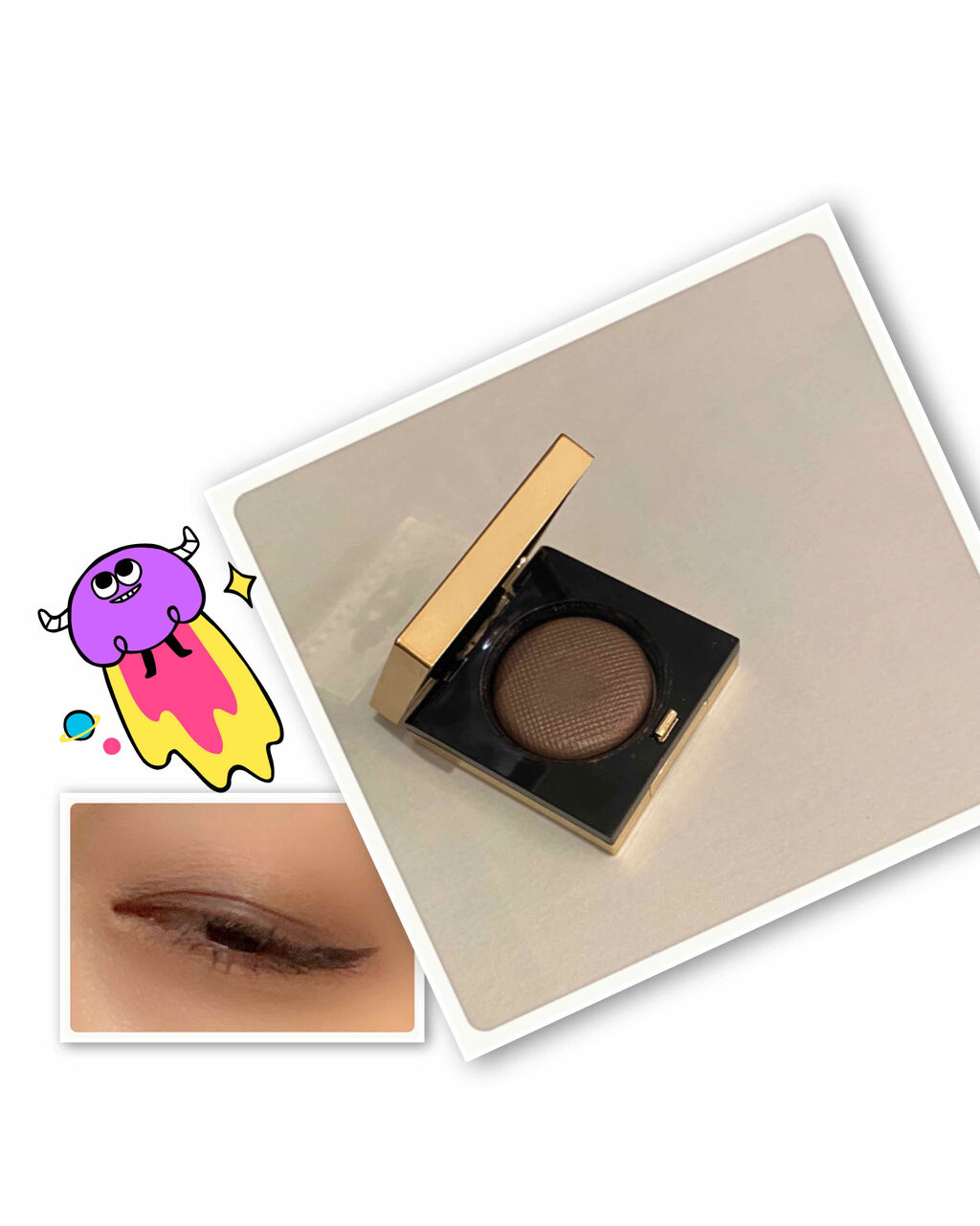 リュクスアイシャドウ 01 リキッドマーキュリー(リッチラスター) /BOBBI BROWN/単色アイシャドウを使ったクチコミ（1枚目）
