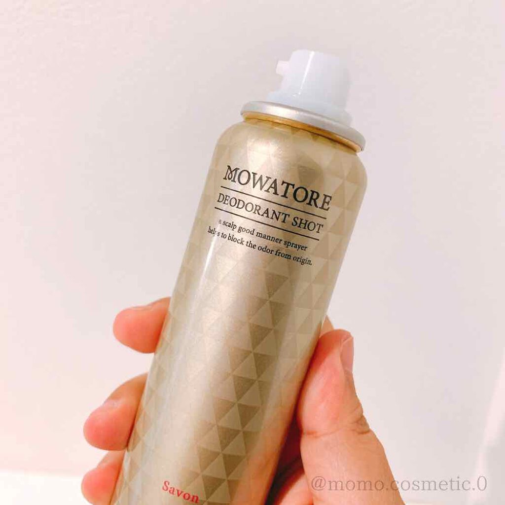 モワトレ 薬用デオドラントショット シャボンの香り/マンダム/頭皮ケアを使ったクチコミ（2枚目）