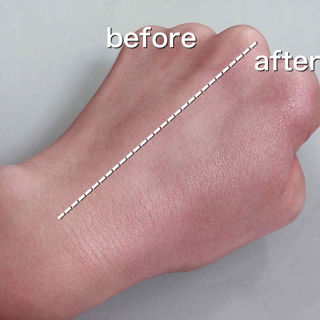 くずれ防止 美容液ケアベース ミルクベージュ SPF30 PA++/Borica/化粧下地を使ったクチコミ(3枚目)