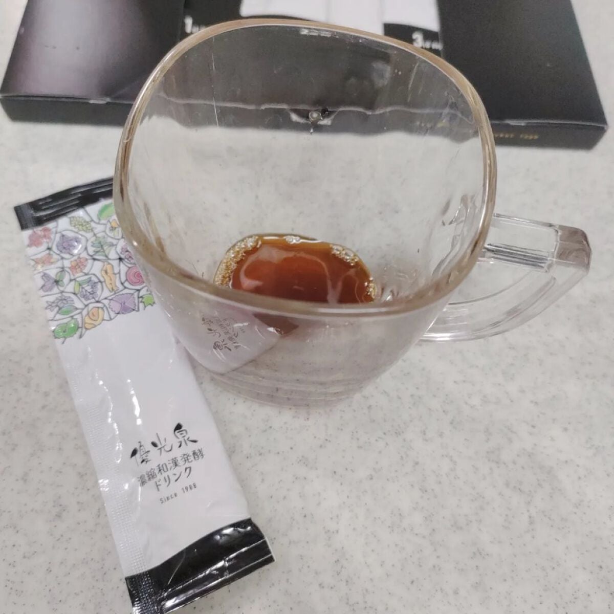 ポケット優光泉 濃縮和漢発酵ドリンク/優光泉/酵素ドリンクを使ったクチコミ(3枚目)