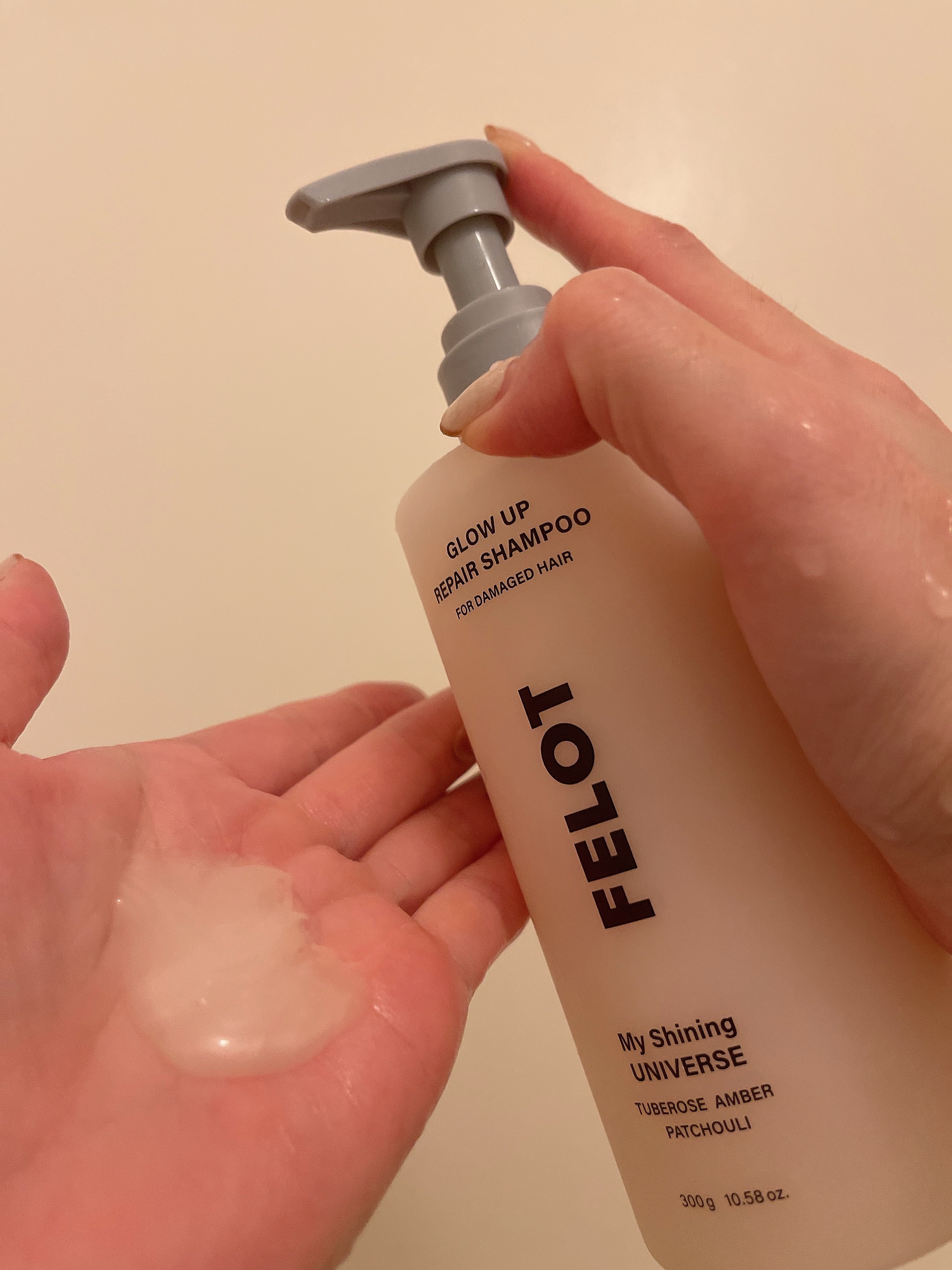 グローアップリペアシャンプー/コンディショナー/FELOT/市販シャンプーを使ったクチコミ（1枚目）