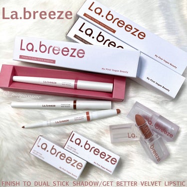 ゲットベターベルベットリップスティック 02 salty pink/La.breeze/口紅を使ったクチコミ（1枚目）