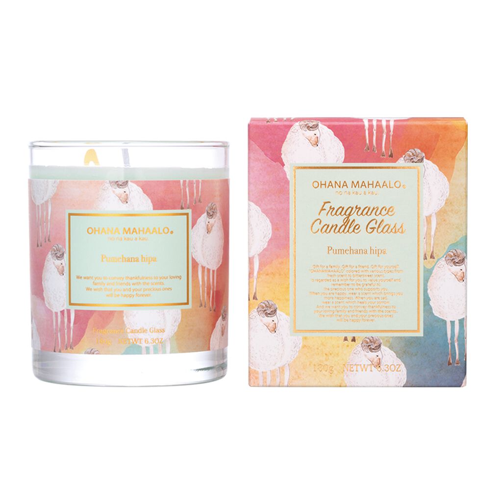 オハナ・マハロ フレグランスキャンドルグラス 5種類 プメハナ ヒパ