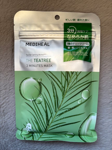 THE ティーツリー 3ミニッツ マスク/MEDIHEAL/シートマスク・パックを使ったクチコミ(1枚目)