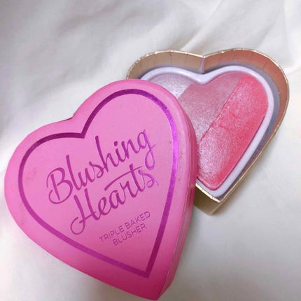 ブラッシング ハート/MAKEUP REVOLUTION/パウダーチークを使ったクチコミ(2枚目)