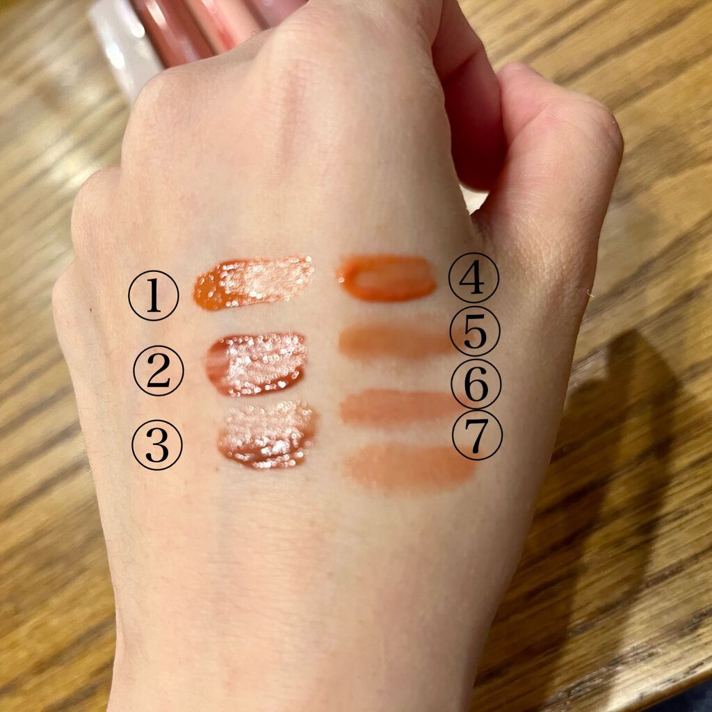 ジューシーラスティングティント/rom&nd/リップティントを使ったクチコミ(2枚目)