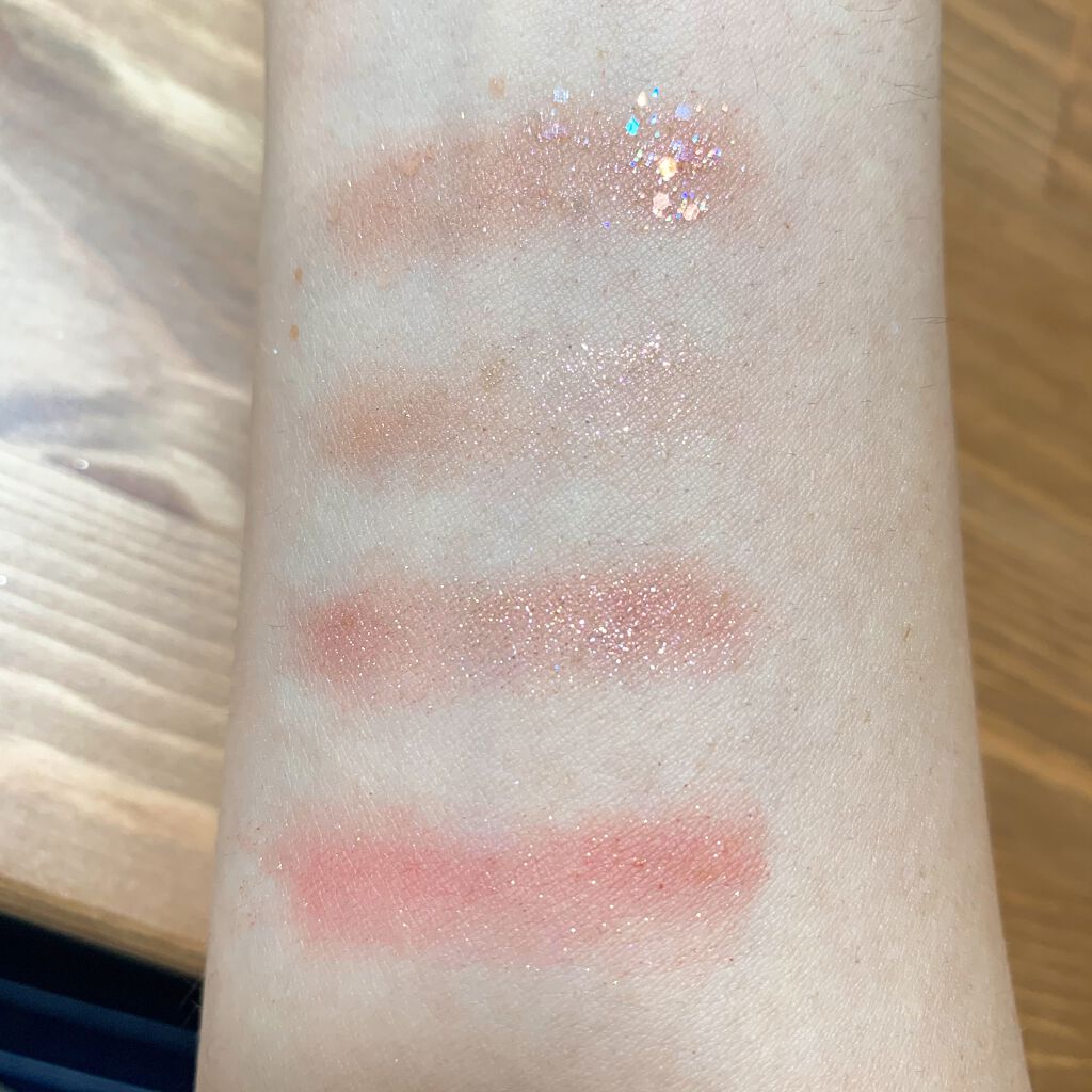 TWINKLE POP Pearl Flex Glitter Eye Palette/CLIO/アイシャドウパレットを使ったクチコミ（2枚目）