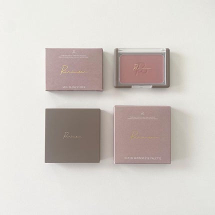 ヴェールグロウチーク 04 アンバーローズ/Ririmew/パウダーチークを使ったクチコミ(1枚目)