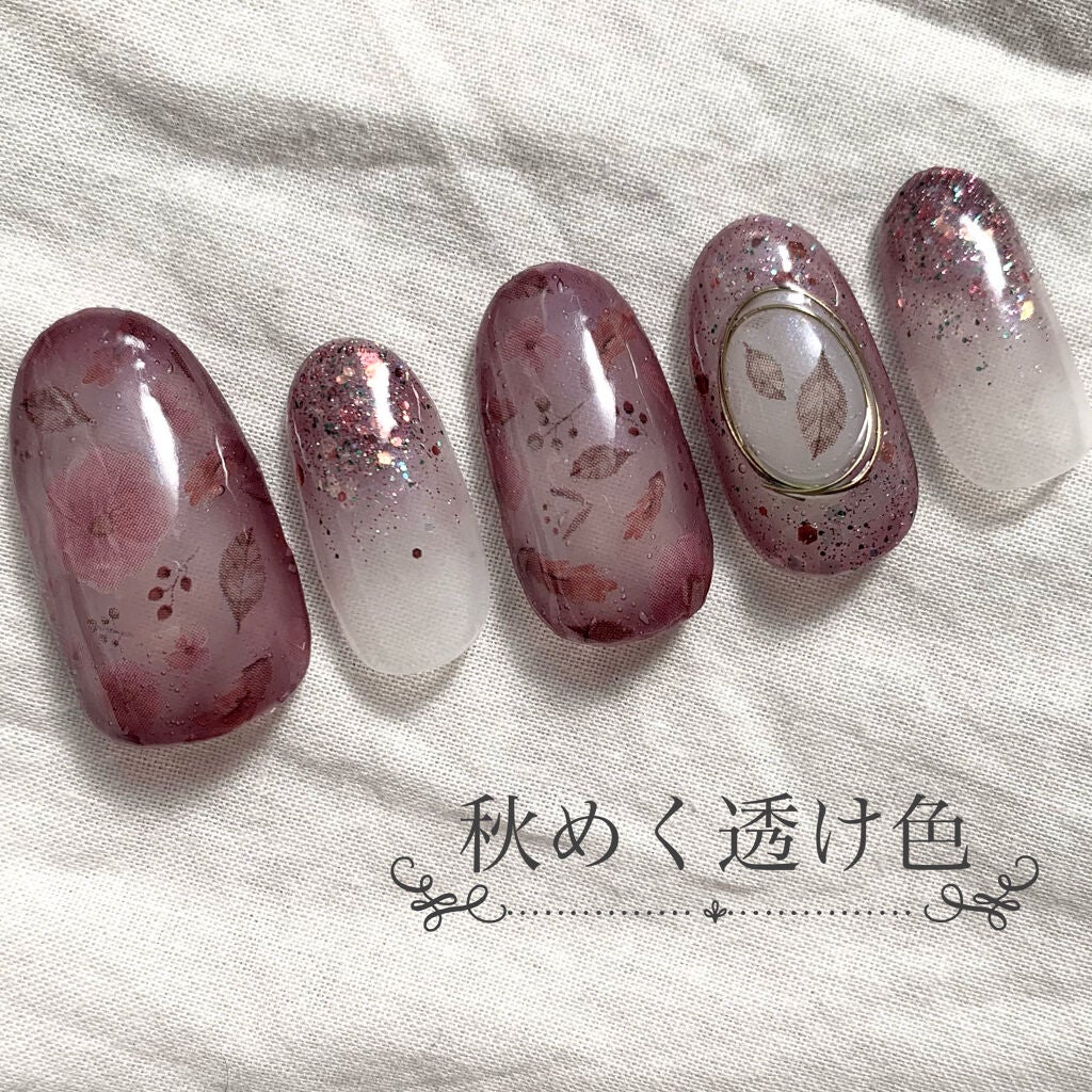 しずくネイルシール/キャンドゥ/ネイルシールを使ったクチコミ(1枚目)