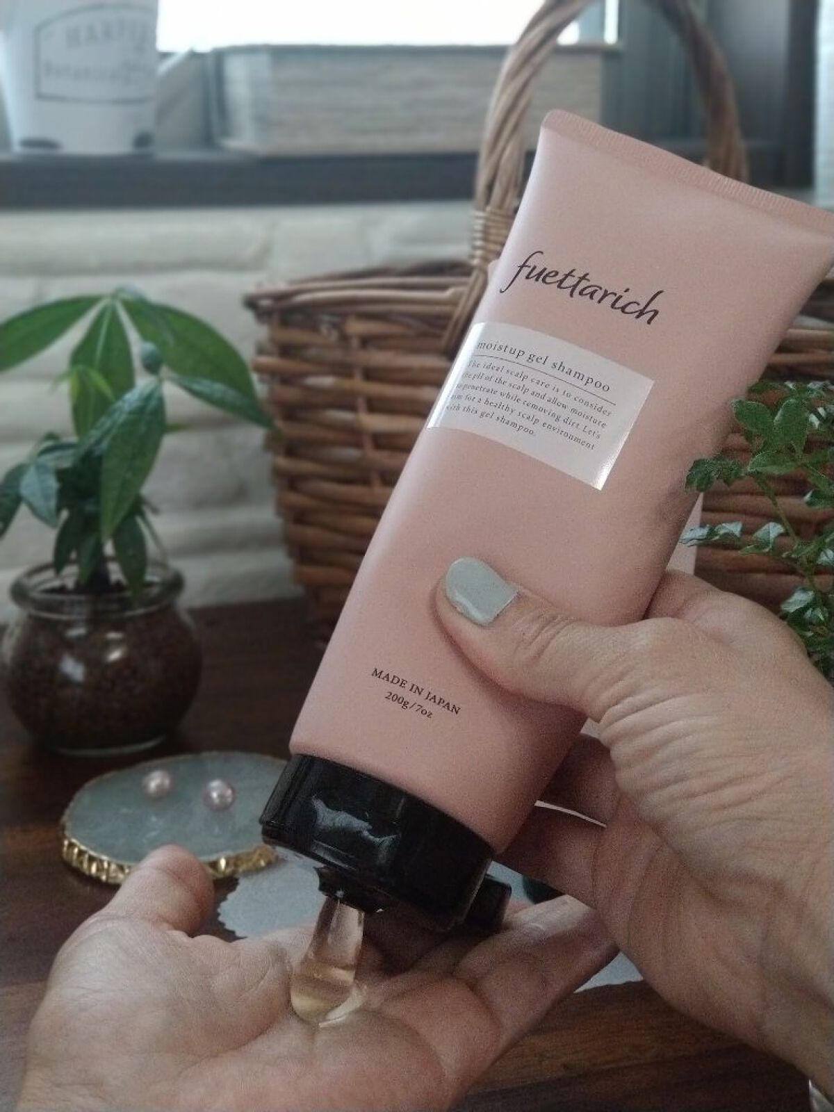 モイストアップ ジェル シャンプー/トリートメント/fuettarich (フエッタリッチ)/サロンシャンプーを使ったクチコミ（2枚目）