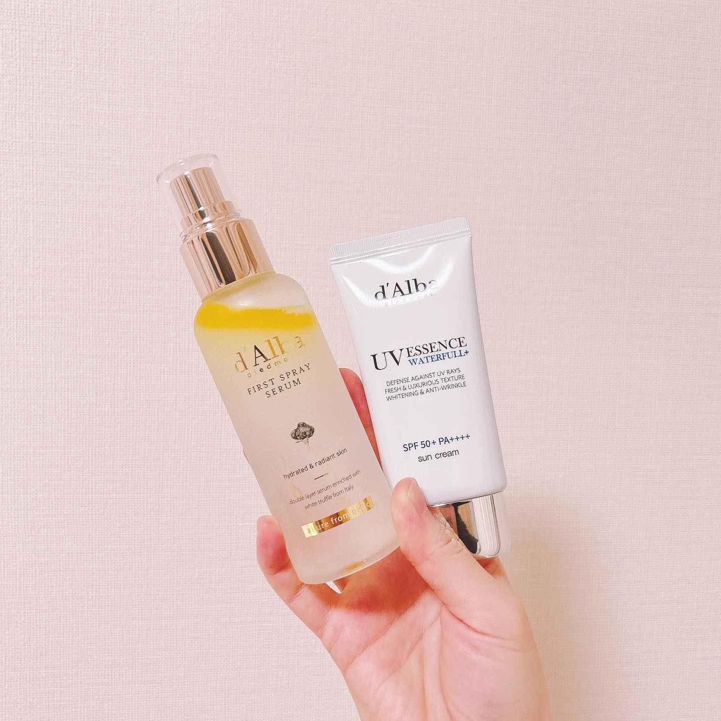 ダルバ ホワイトトリュフファーストスプレーセラム/ダルバ/ミスト状化粧水を使ったクチコミ（2枚目）