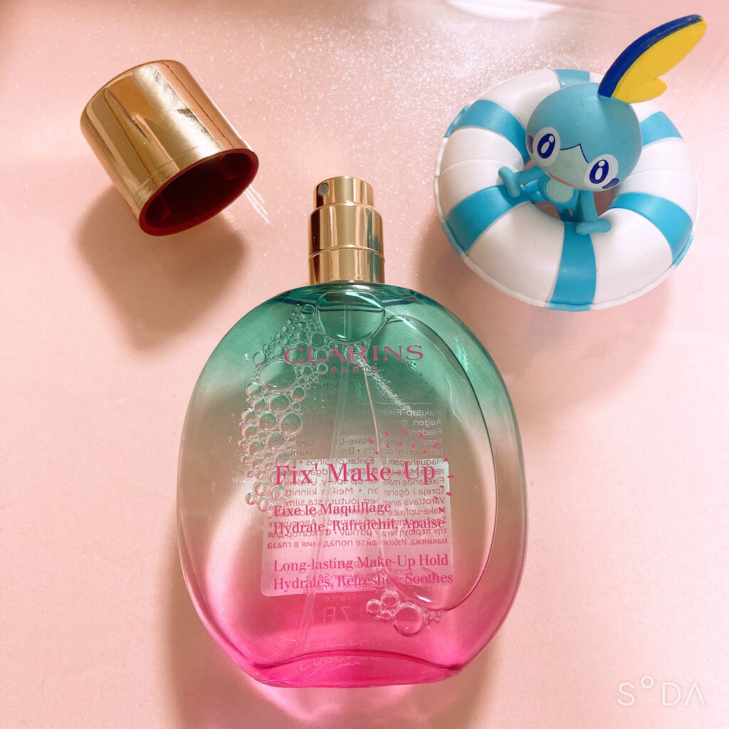 フィックス メイクアップ/CLARINS/ミスト状化粧水を使ったクチコミ（1枚目）