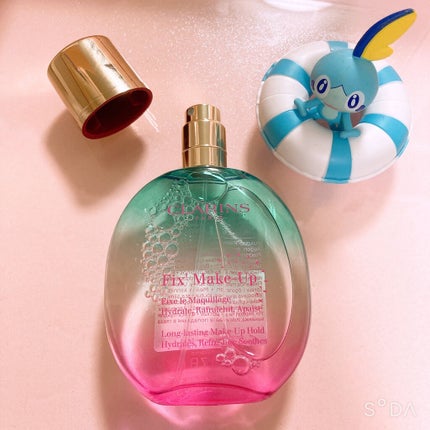 フィックス メイクアップ/CLARINS/ミスト状化粧水を使ったクチコミ(1枚目)