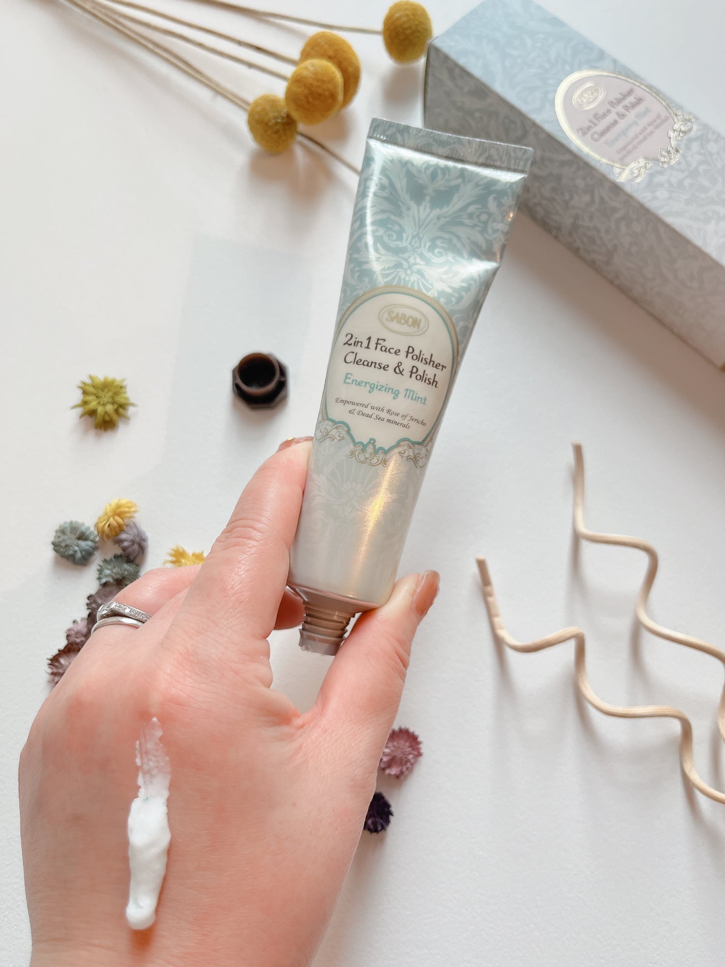 フェイスポリッシャー リフレッシング(ミント)/SABON/スクラブ・ゴマージュを使ったクチコミ(1枚目)
