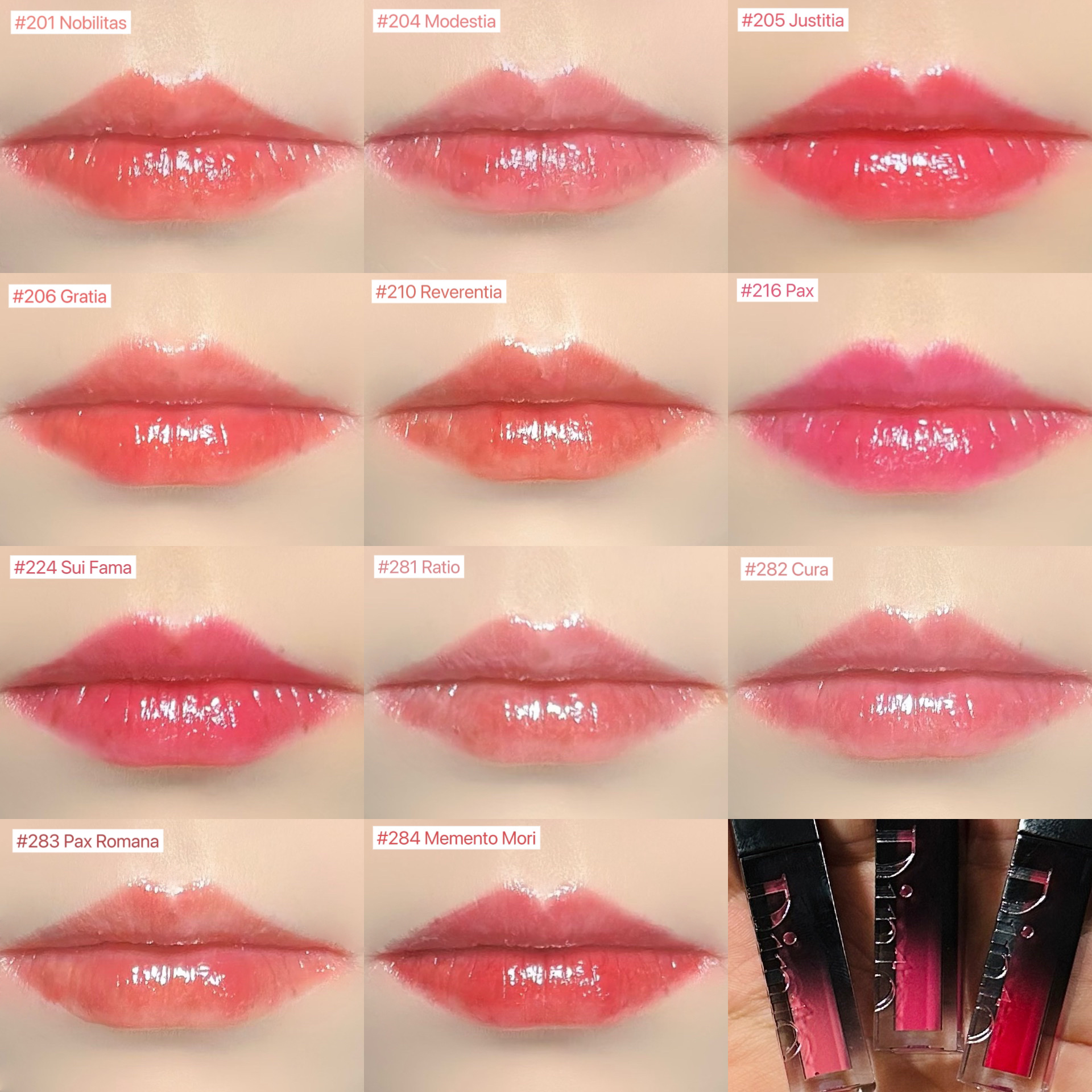 ミニリップトリオブラーグローイリップティント/Dinto/リップティントを使ったクチコミ（3枚目）