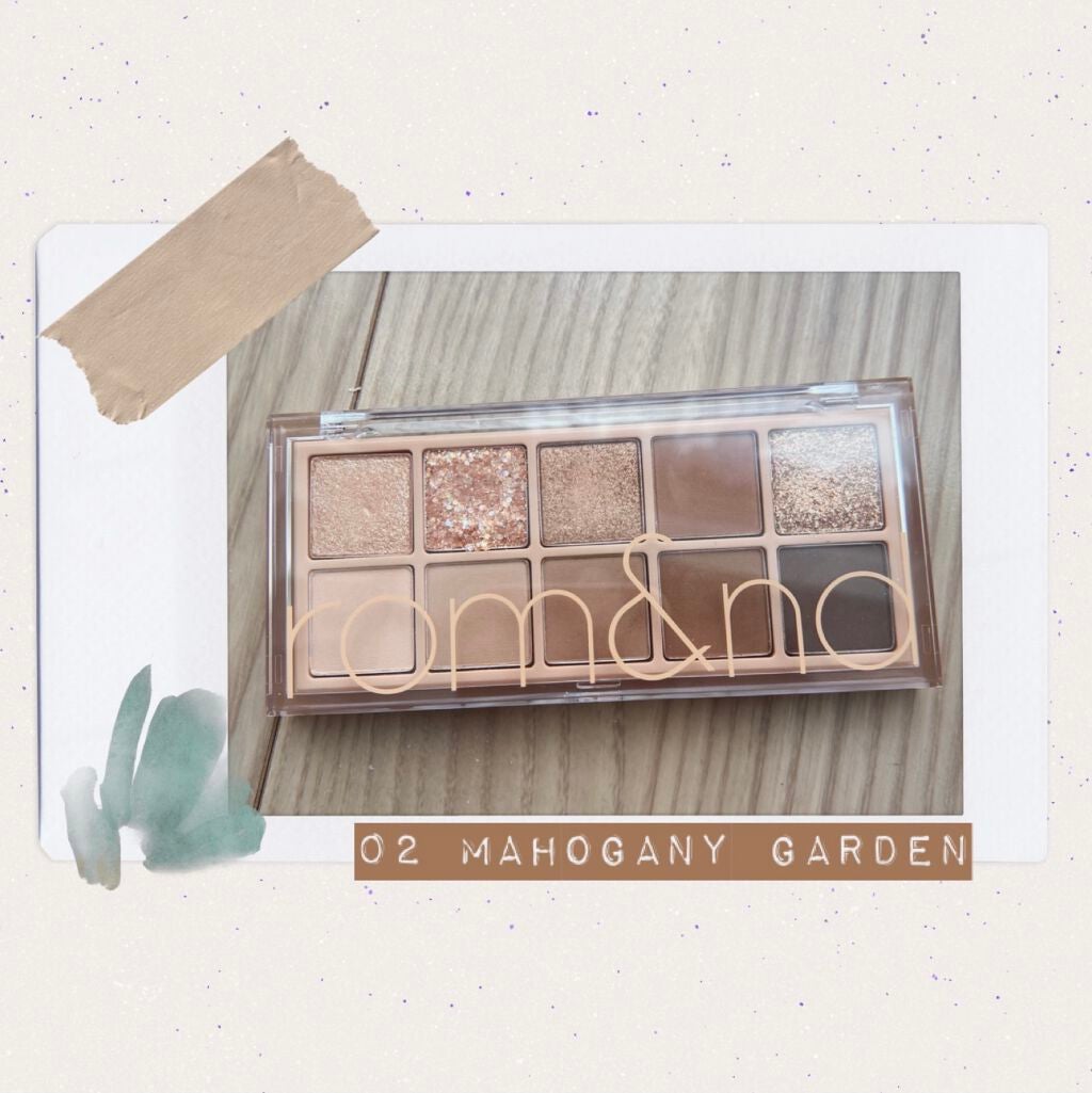 ベターザンパレット/rom&nd/アイシャドウパレットを使ったクチコミ(1枚目)