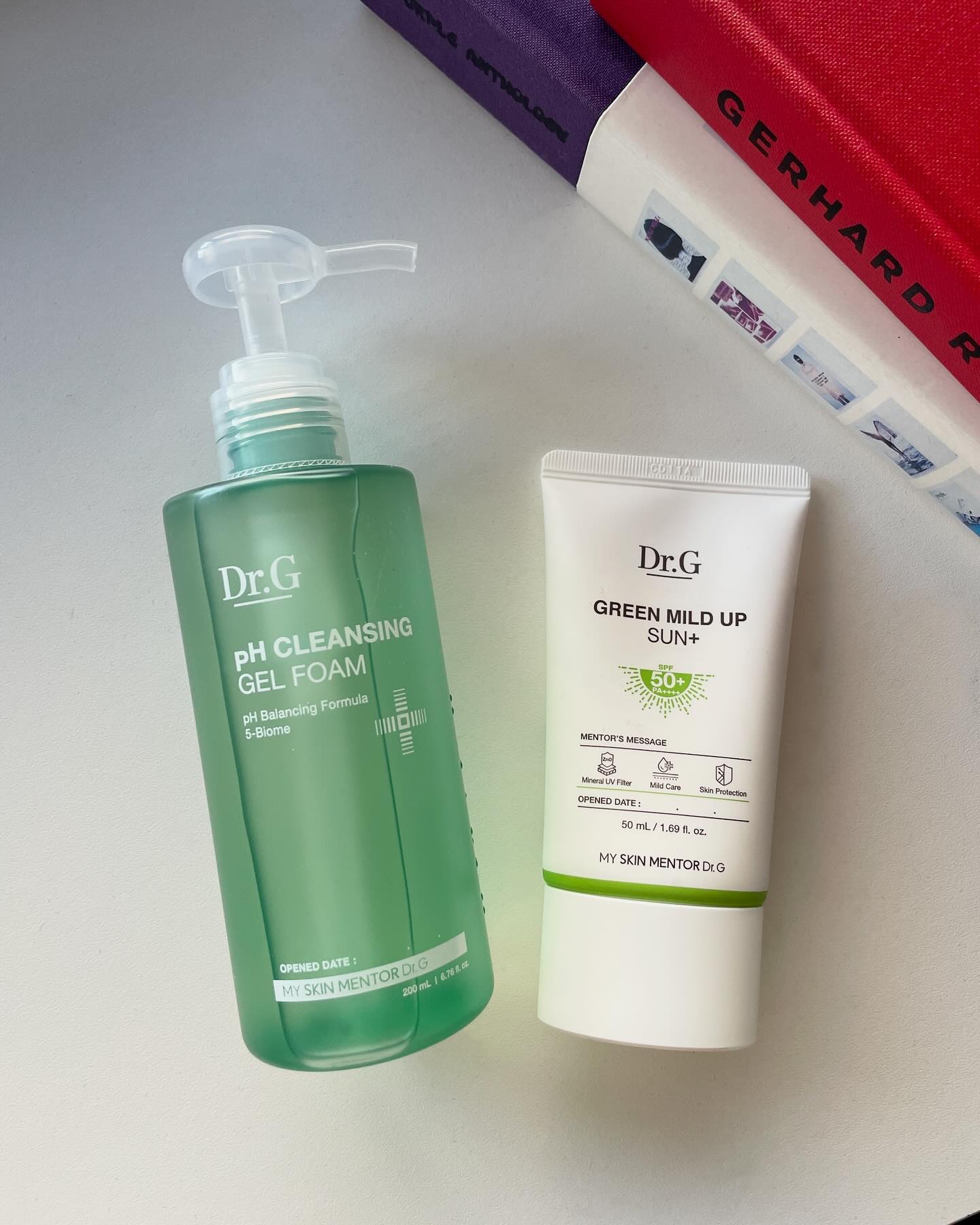 グリーンマイルドアップサンプラス/Dr.G/日焼け止めクリームを使ったクチコミ（1枚目）