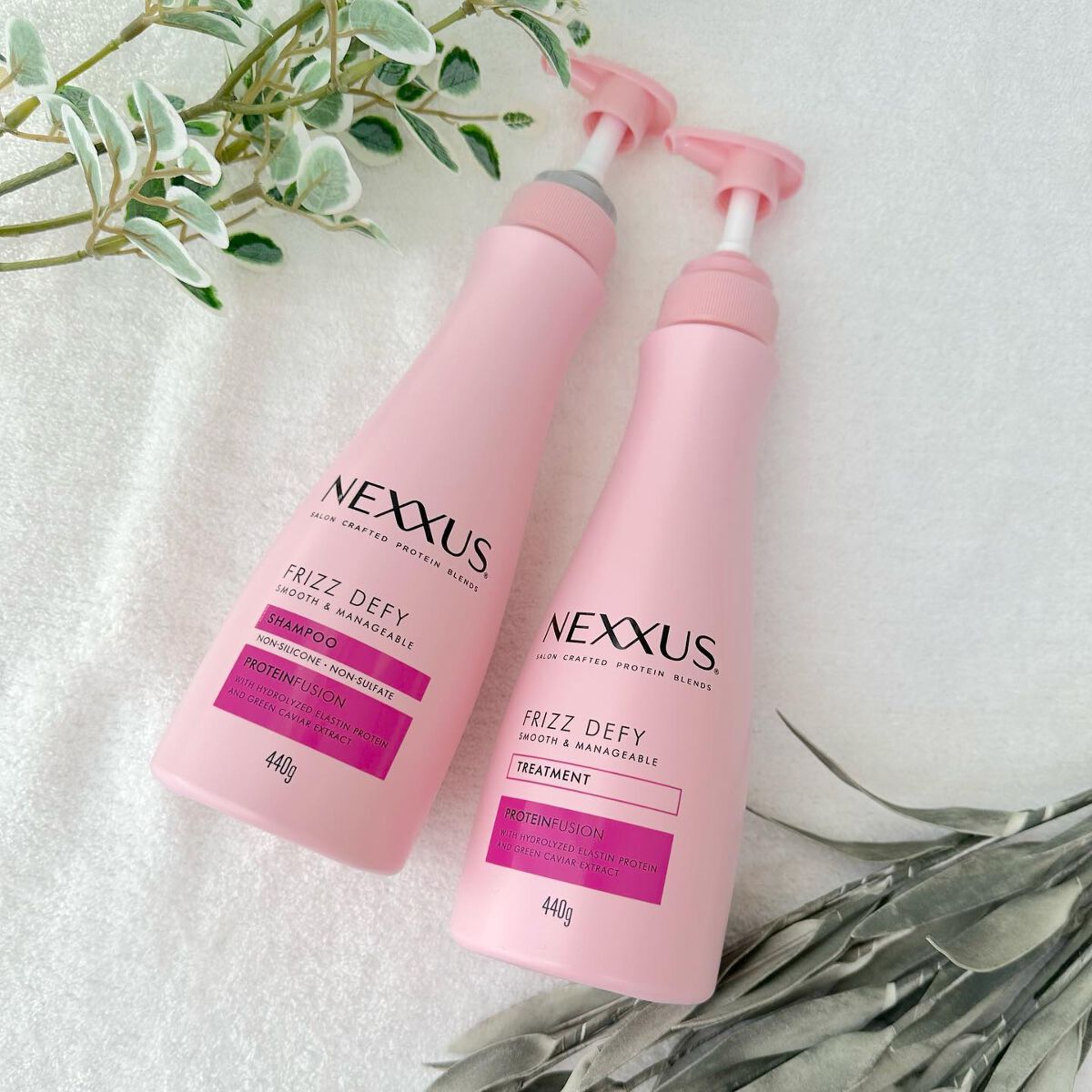 ネクサス スムースアンドマネージャブル 洗い流さないトリートメントオイル/NEXXUS(ネクサス)/ヘアオイルを使ったクチコミ(2枚目)