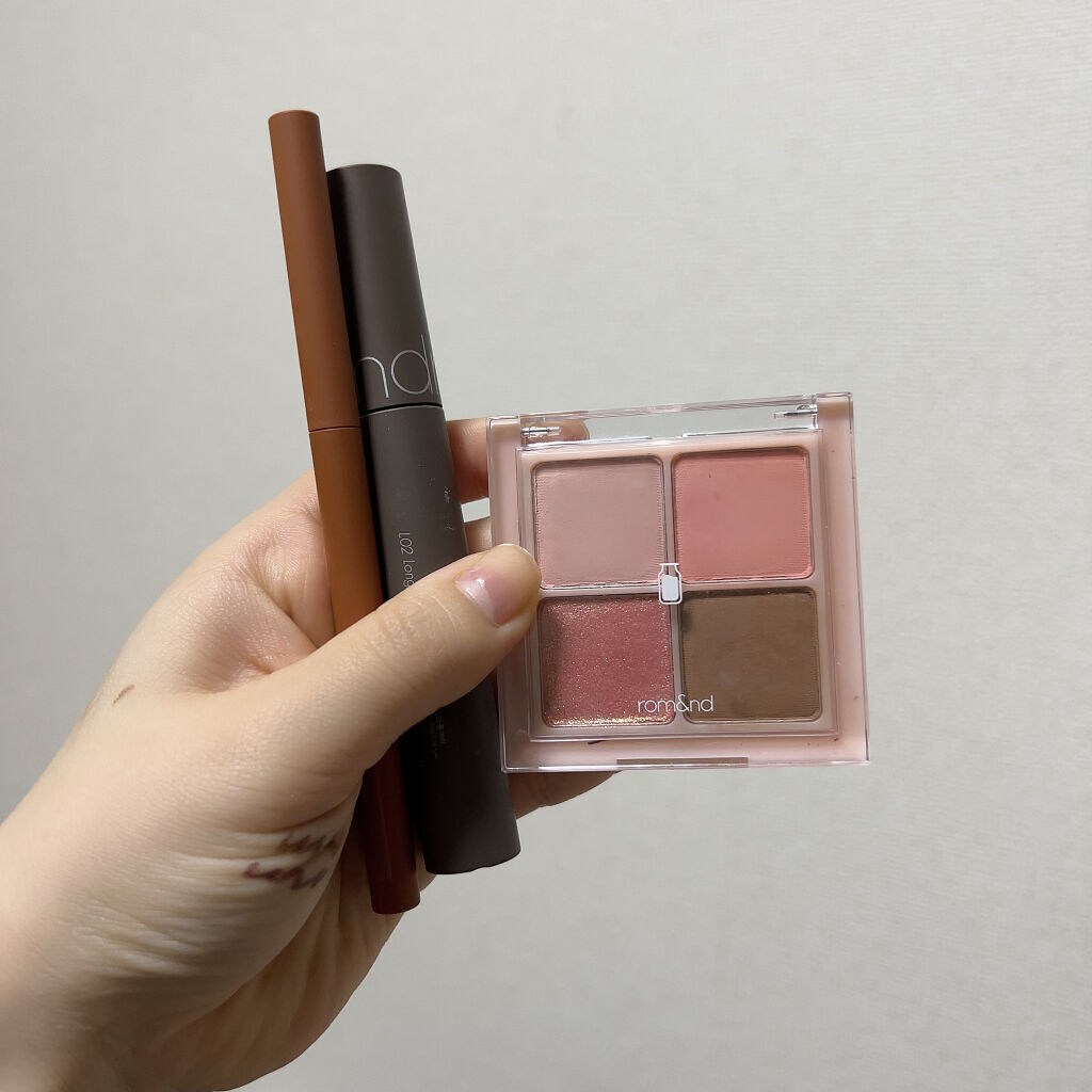 ベターザンアイズ ミルクシリーズ/rom&nd/アイシャドウパレットを使ったクチコミ（2枚目）