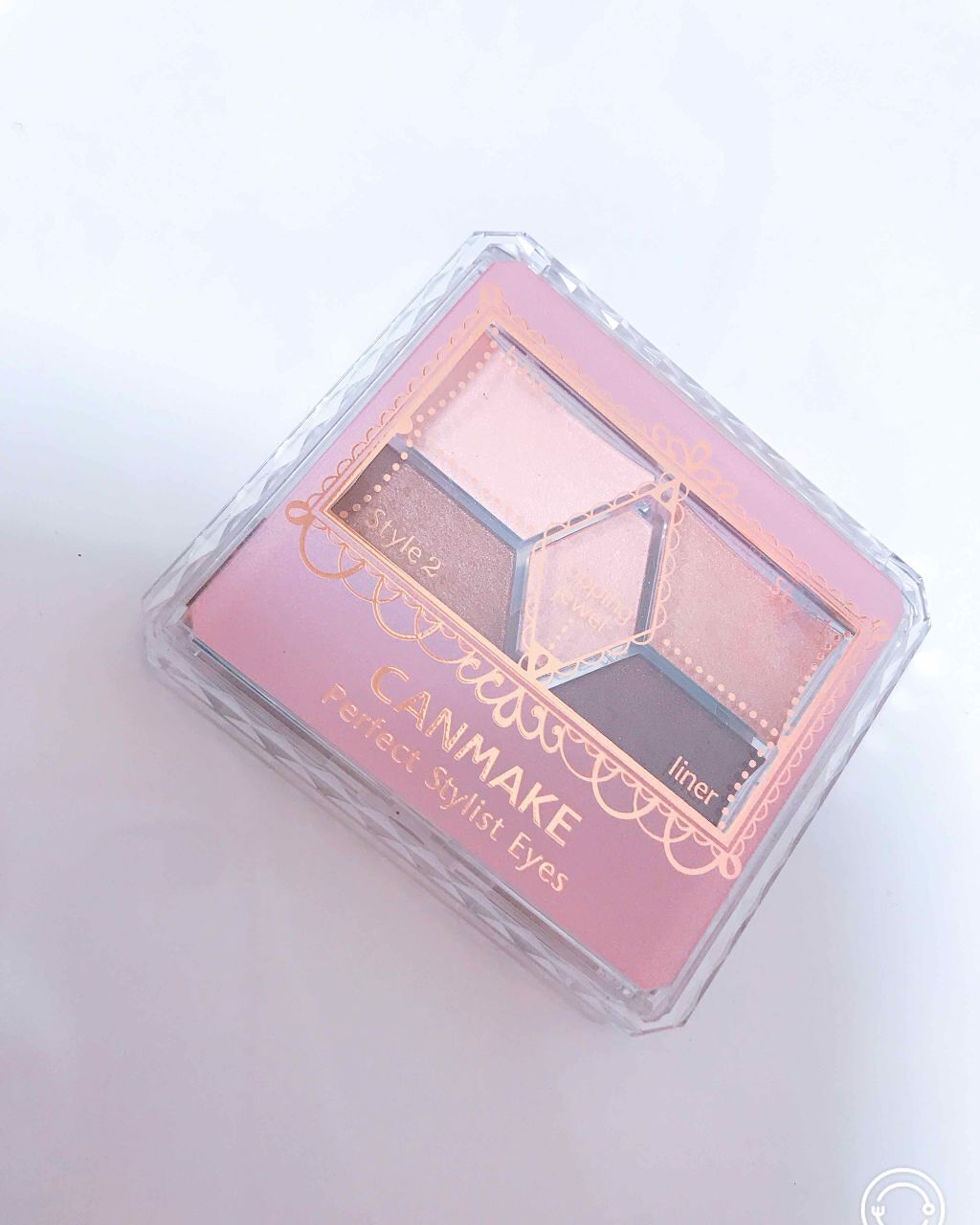 【旧品】パーフェクトスタイリストアイズ/キャンメイク/アイシャドウパレットを使ったクチコミ(1枚目)