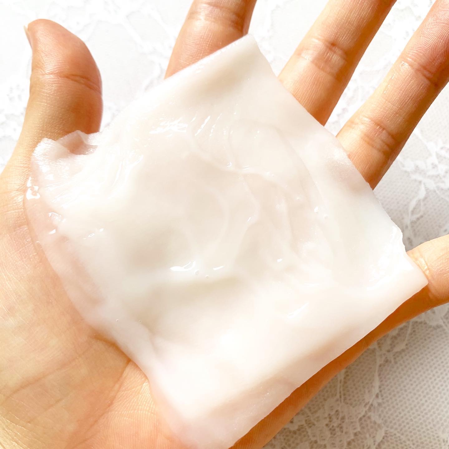 ディープモイスチャー マスク　(ケアクリーム付き)/cerXcer/シートマスク・パックを使ったクチコミ（3枚目）