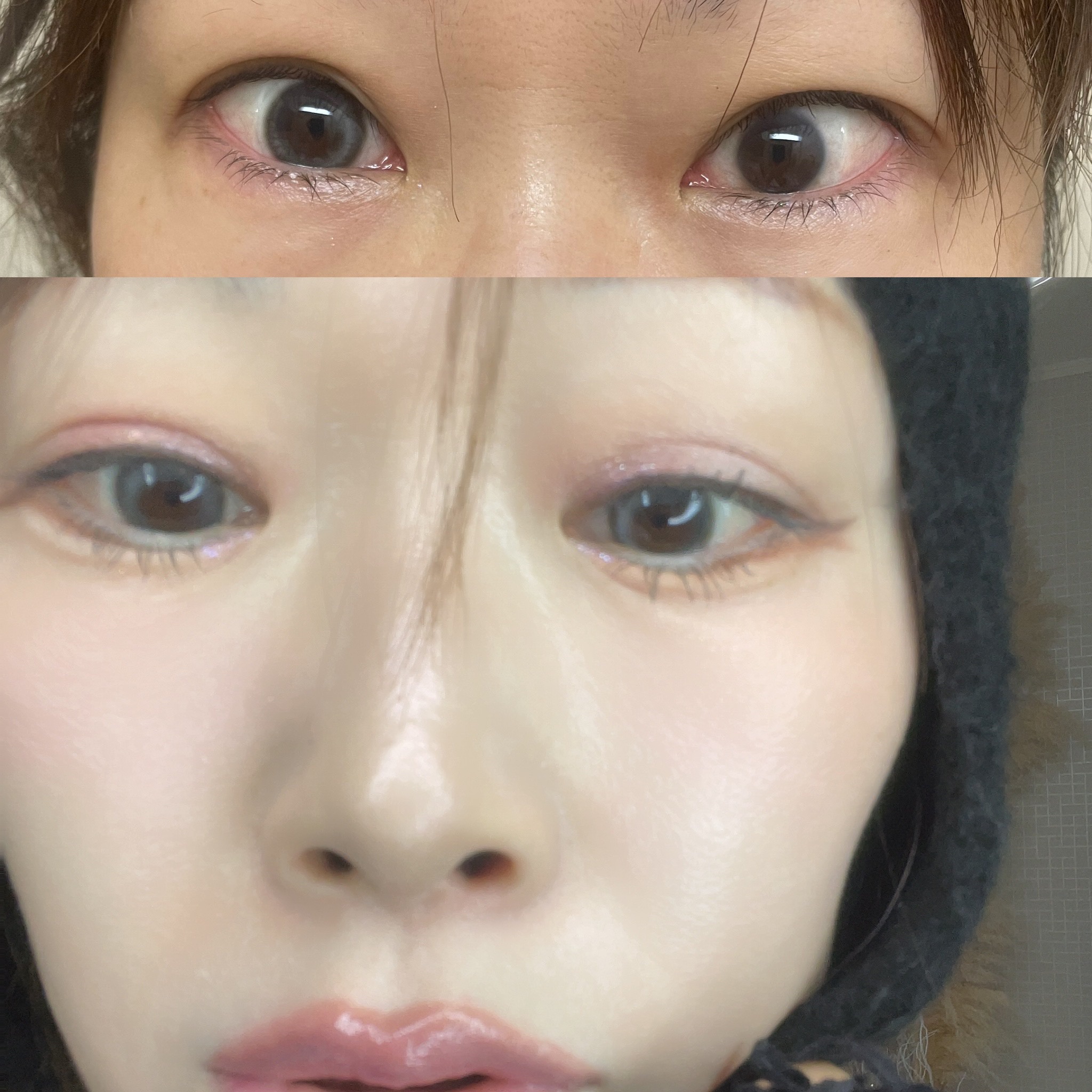 One & Only Kristin/Hapa kristin/カラーコンタクトレンズを使ったクチコミ（2枚目）