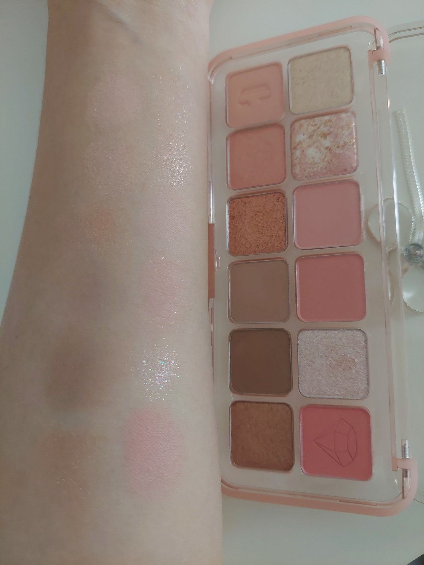 プロ アイ パレット エアー/CLIO/アイシャドウパレットを使ったクチコミ(4枚目)