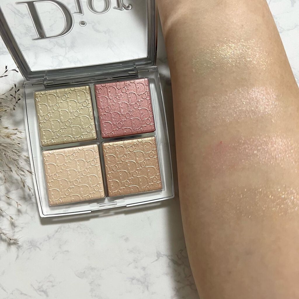 【旧】ディオール バックステージ フェイス グロウ パレット/Dior/ハイライトを使ったクチコミ（1枚目）