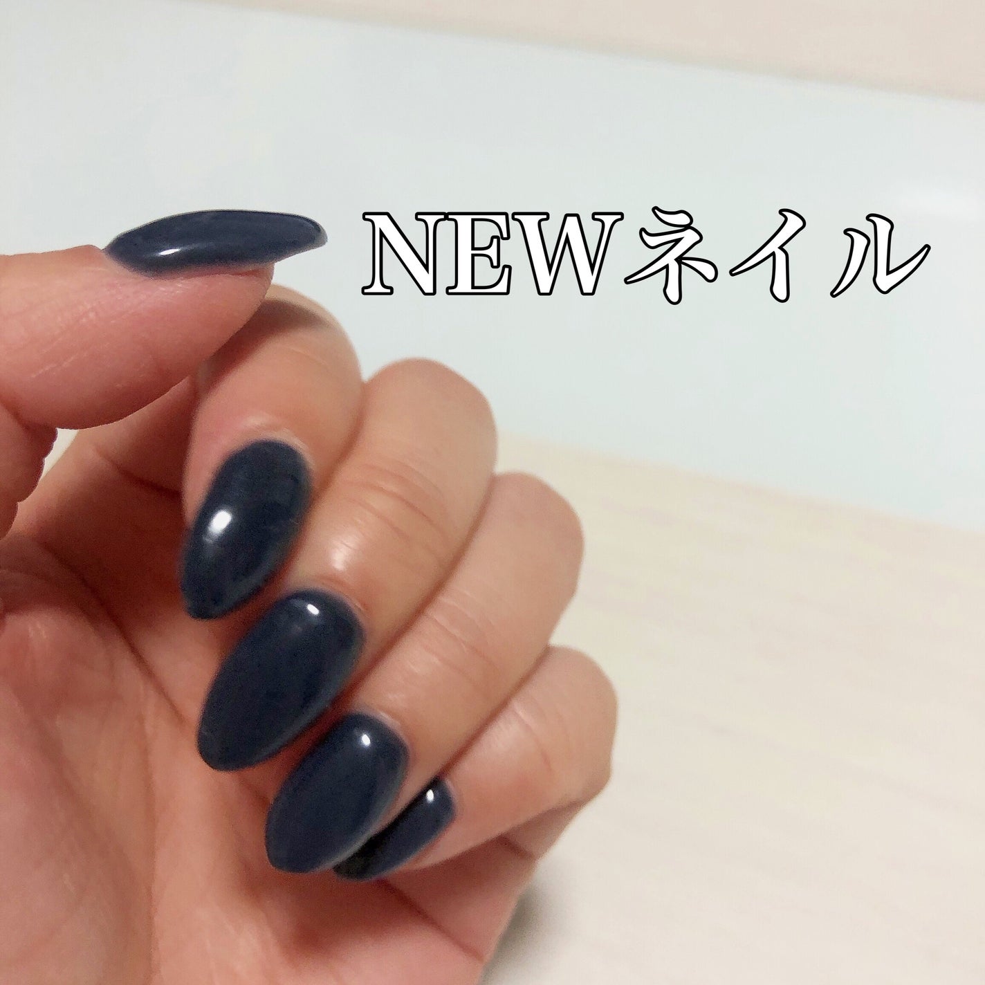 かりん on LIPS 「◆NEWネイル◆#ジェルネイル#ハンドネイル#ネイビーネイル#..」(1枚目)