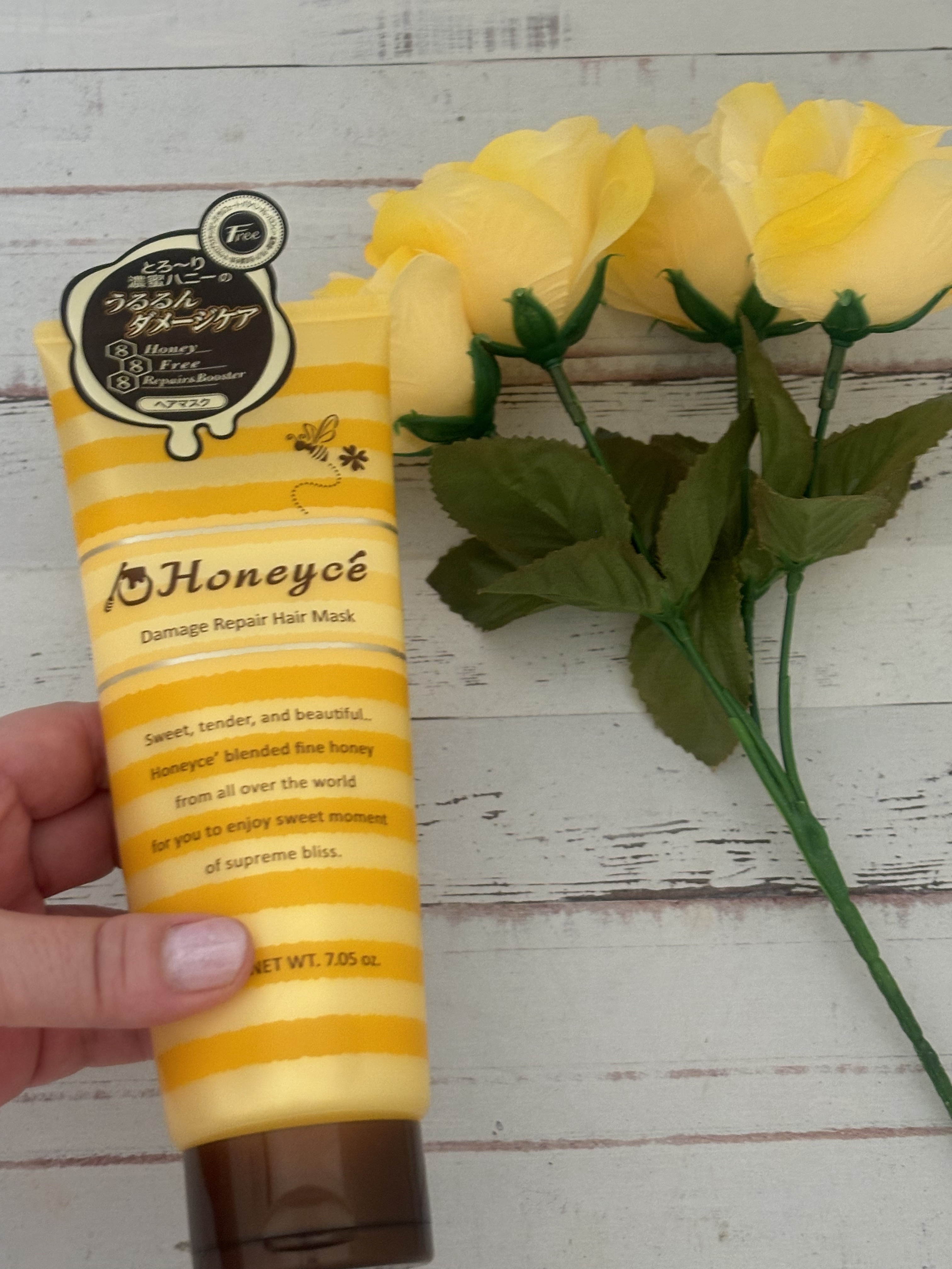 ハニーチェ ダメージリペア ヘアマスクY  R/ハニーチェ/ヘアマスク・ヘアパックを使ったクチコミ（3枚目）