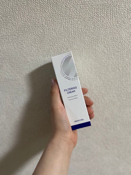 フィルタリングクリーム/DEWYCEL/日焼け止めクリームを使ったクチコミ(1枚目)
