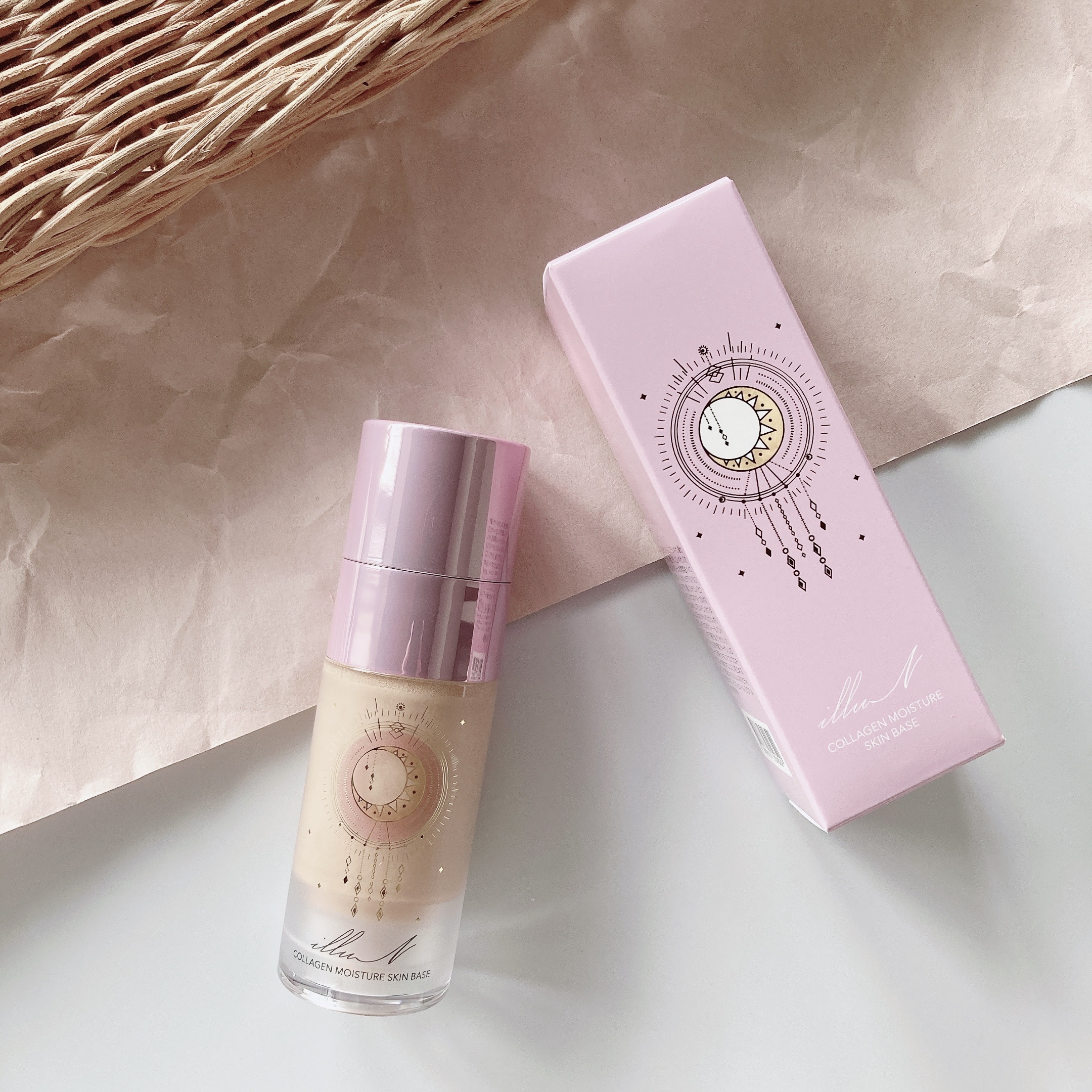 コラーゲンモイスチャースキンベース/illuN/化粧下地を使ったクチコミ（1枚目）