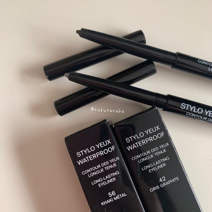 スティロ ユー ウォータープルーフ N/CHANEL/ペンシルアイライナーを使ったクチコミ(1枚目)