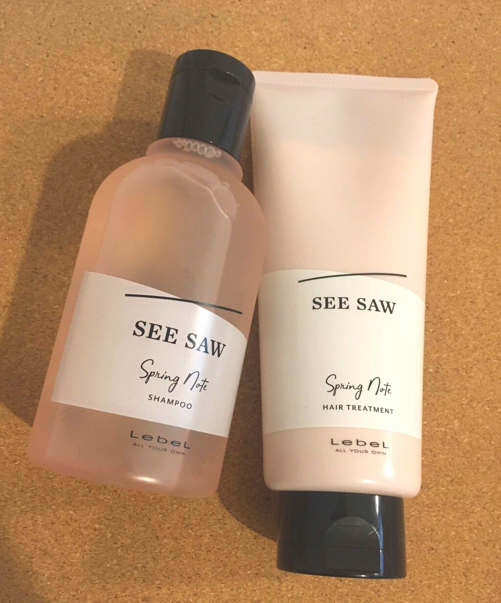 SEE SAW ヘア&スキャルプシャンプー/ヘアトリートメント/LebeL/シャンプー・コンディショナーを使ったクチコミ(1枚目)