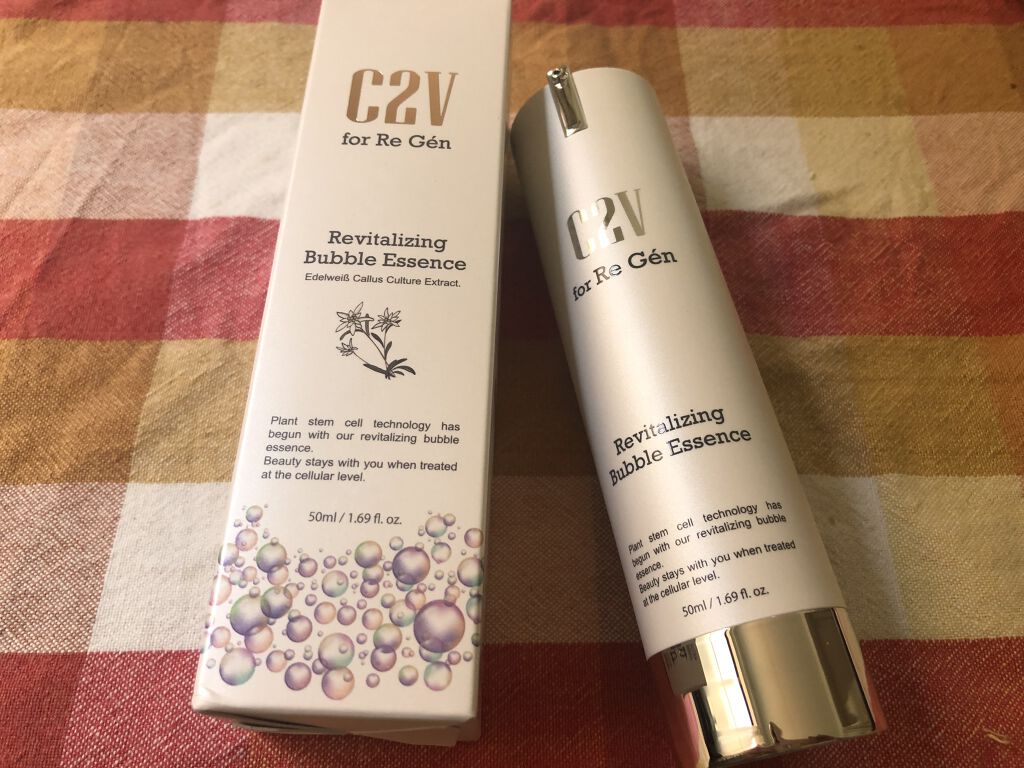 C2V リバイタライジング バブルエッセンス/C2V/美容液を使ったクチコミ（1枚目）