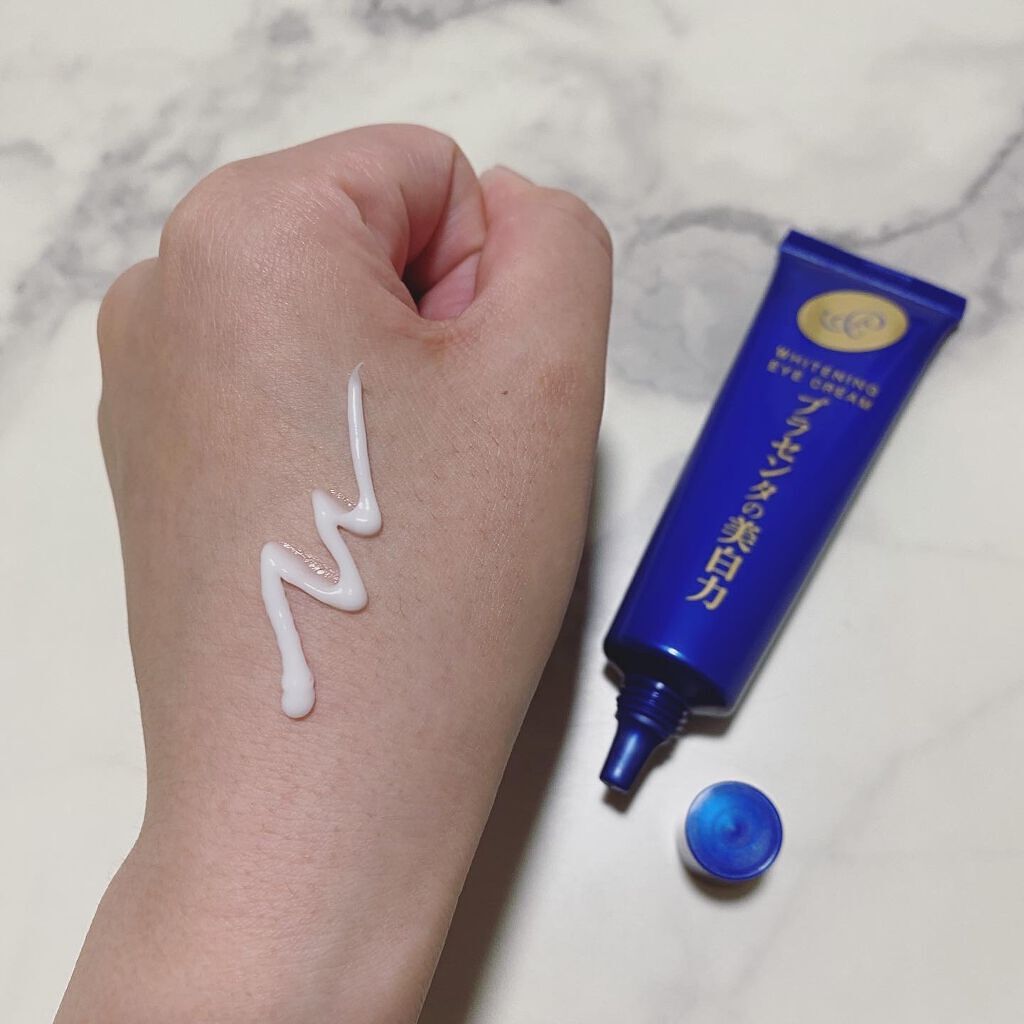 プラセホワイター 薬用美白アイクリーム/明色/アイケア・アイクリームを使ったクチコミ（2枚目）