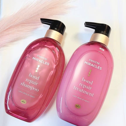 ボンド リペア (カラーシャイン & リペア) シャンプー & トリートメント/パンテーン/市販シャンプーを使ったクチコミ(1枚目)