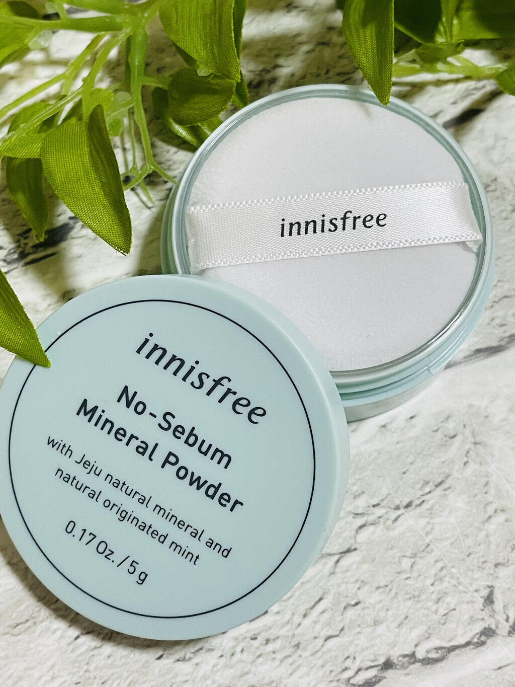 ノーセバム　ミネラルパウダー　N/innisfree/ルースパウダーを使ったクチコミ（1枚目）
