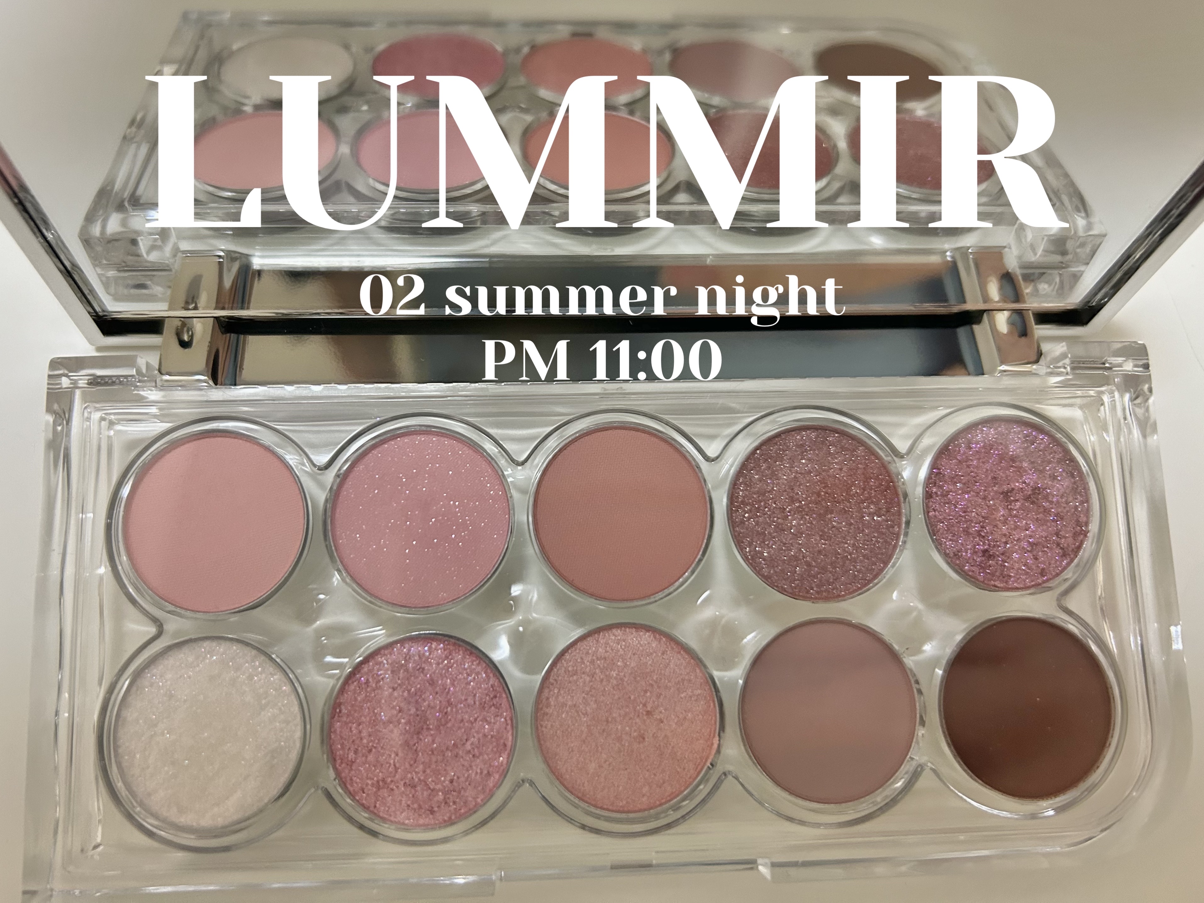 ライトオンアイズシャドウパレット/ルミル/アイシャドウパレットを使ったクチコミ（1枚目）