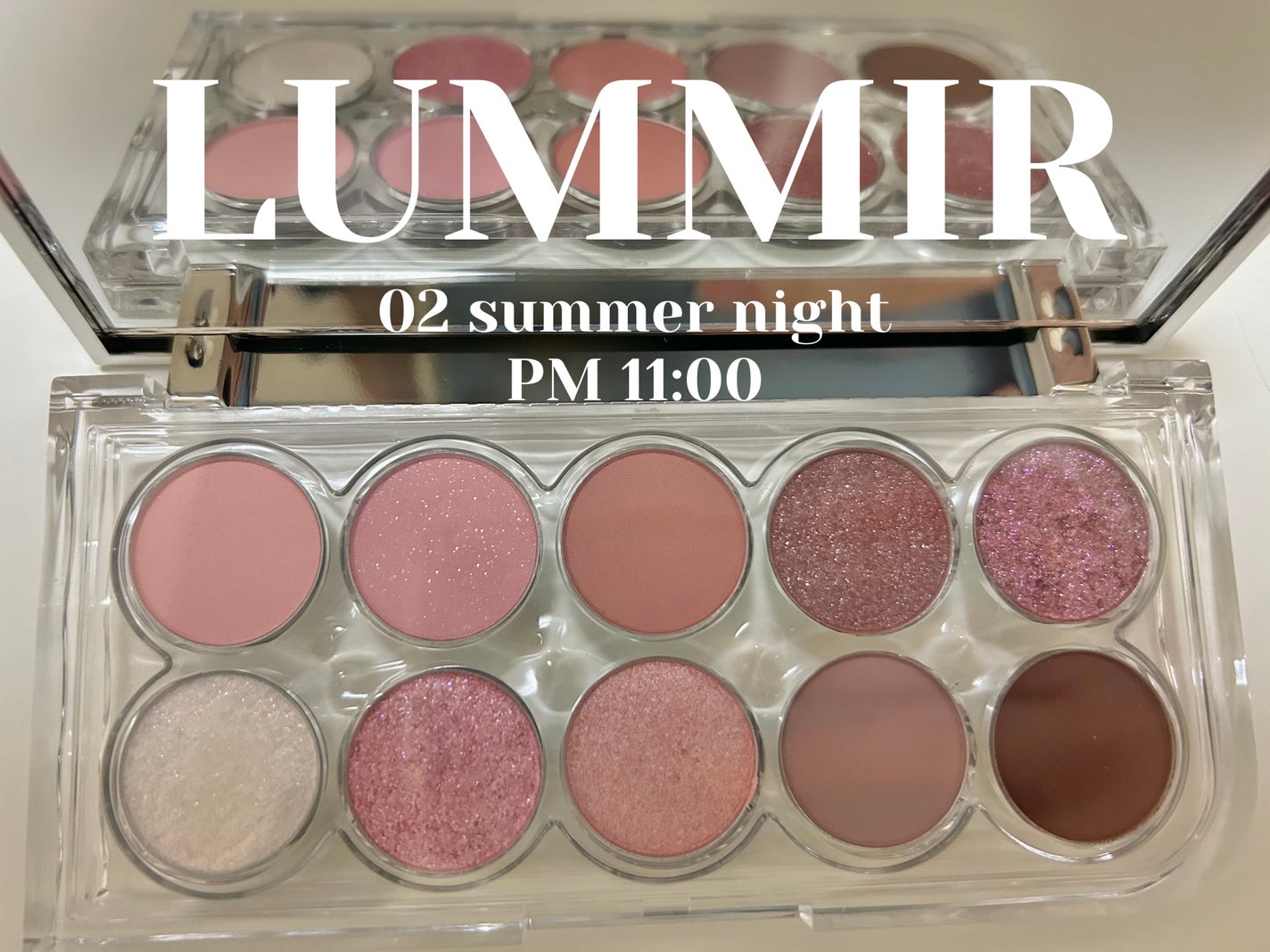 ライトオンアイズシャドウパレット/ルミル/アイシャドウパレットを使ったクチコミ(1枚目)