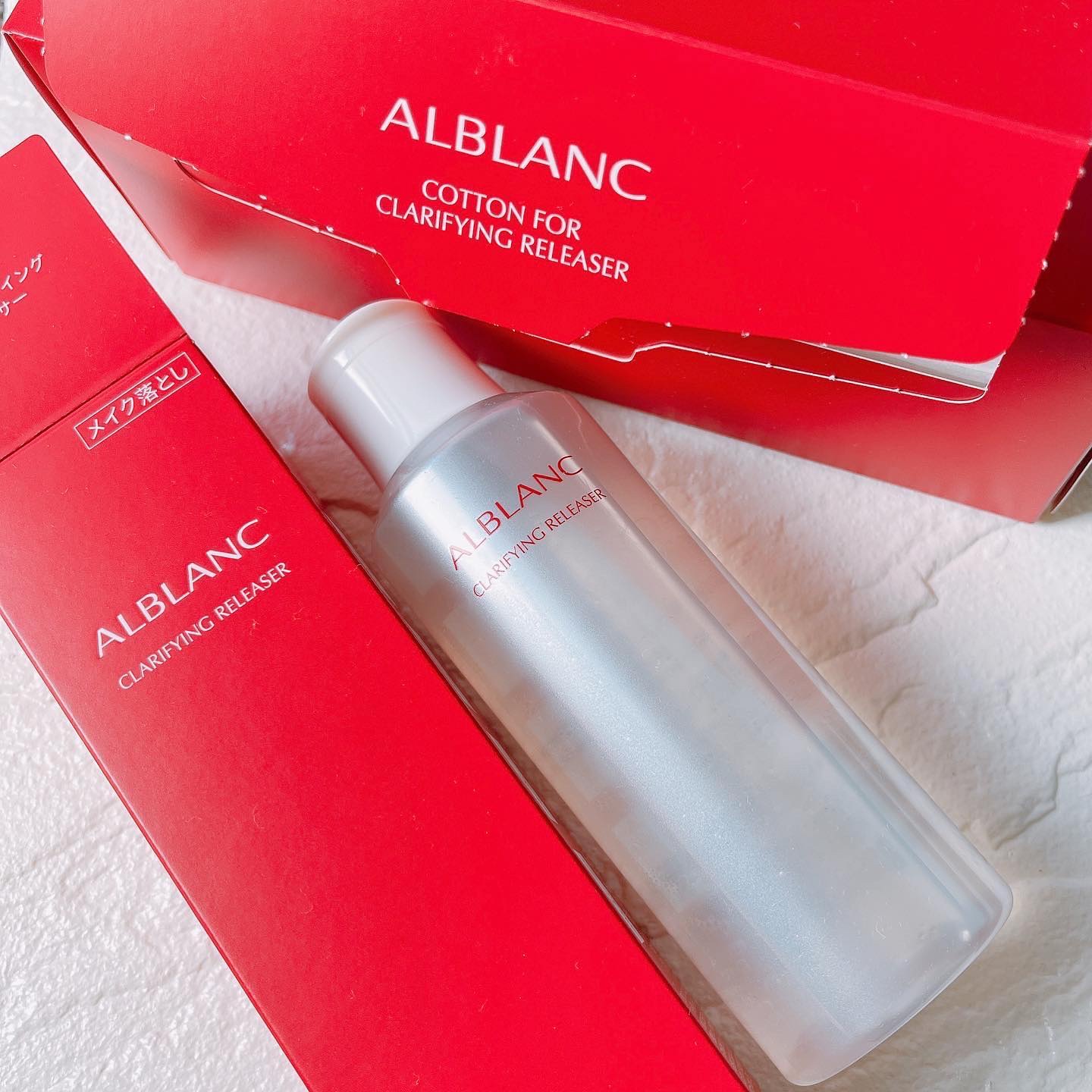 クラリファイイング リリーサー/ALBLANC/クレンジングウォーターを使ったクチコミ（1枚目）