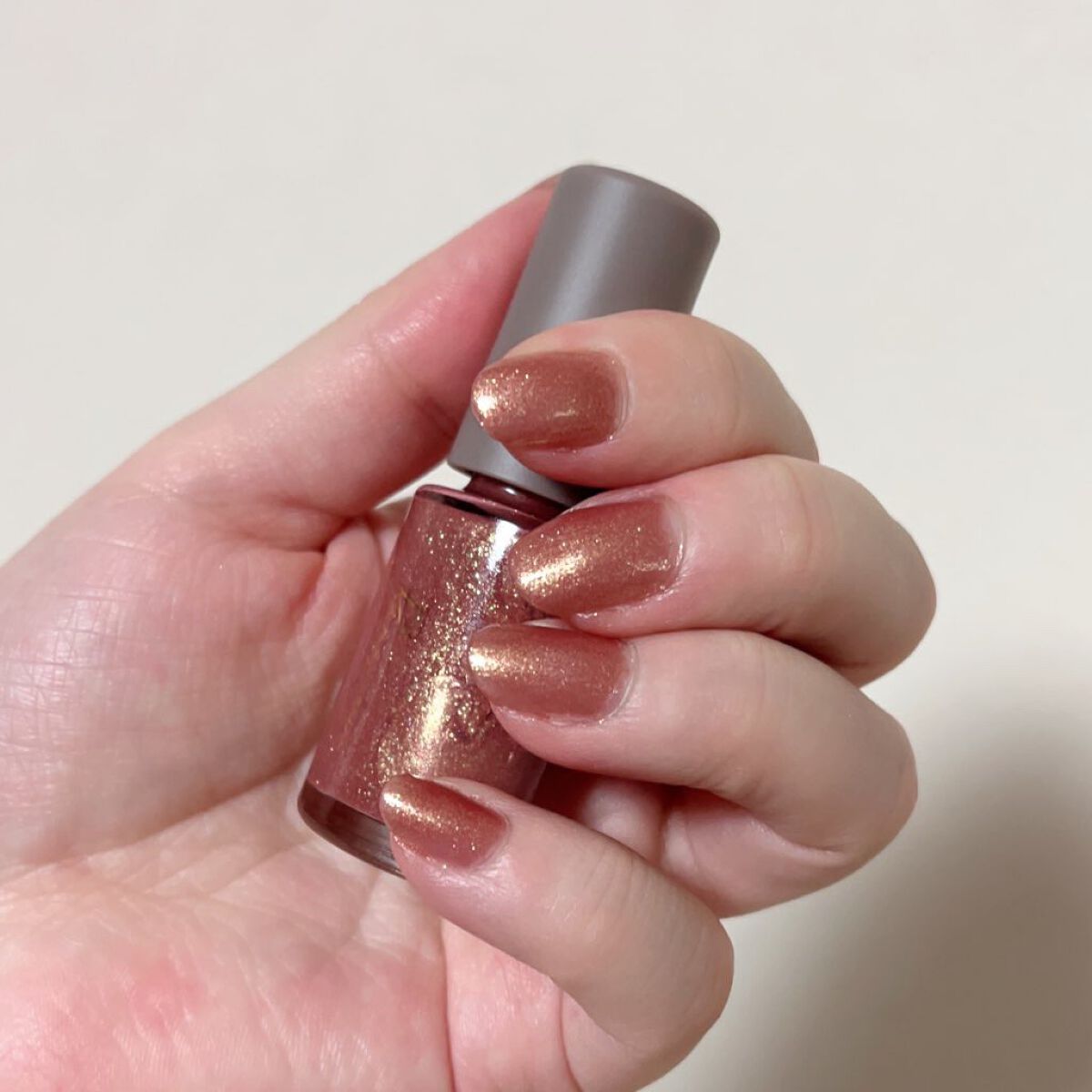 ネイルポリッシュ  11 ロゼスパークル/Ririmew/マニキュアを使ったクチコミ（1枚目）