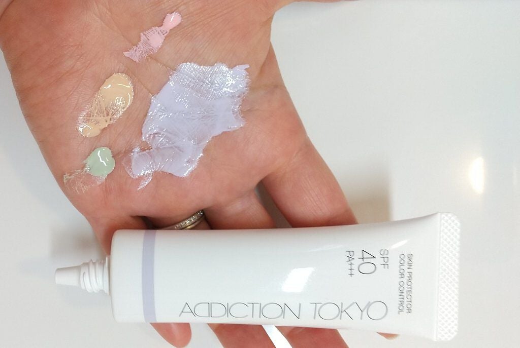 アディクション スキンプロテクター カラーコントロール SPF 40 PA+++/ADDICTION/化粧下地を使ったクチコミ(2枚目)
