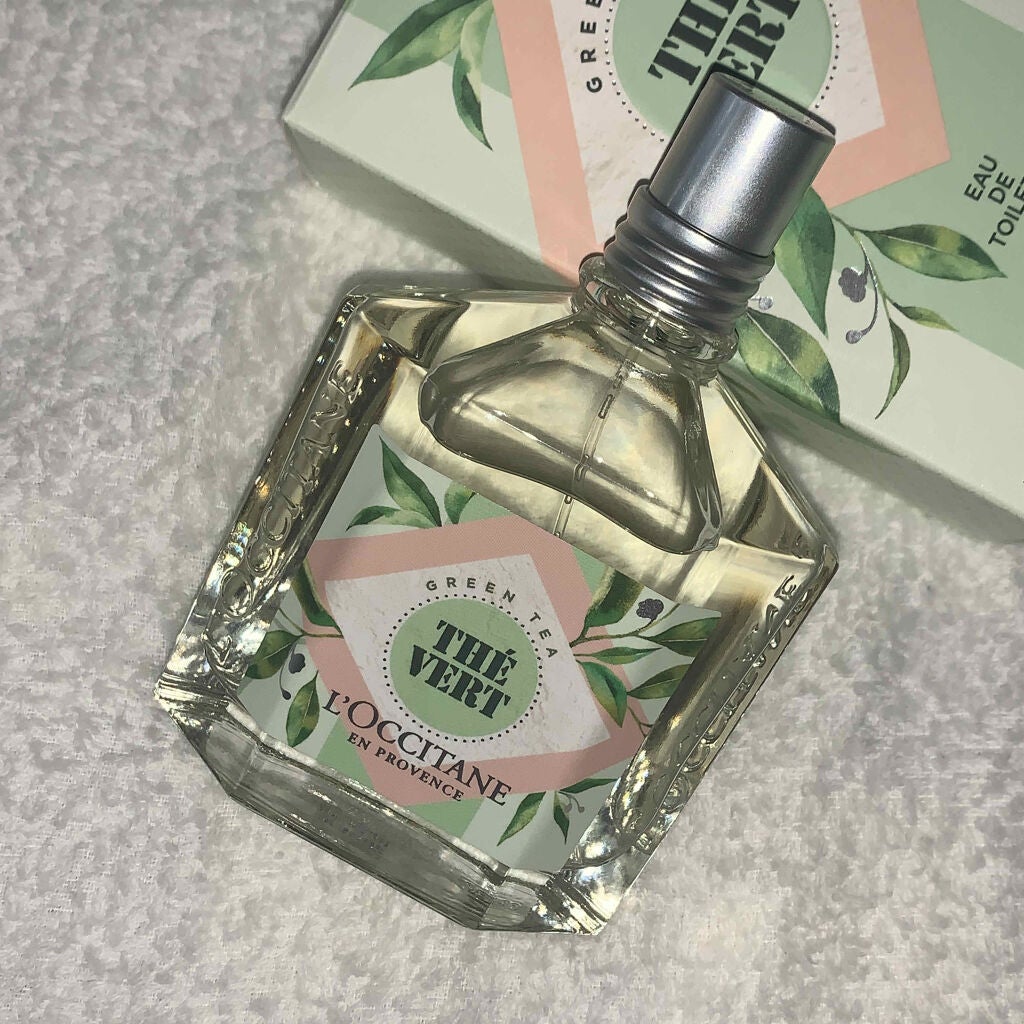 グリーンティ オードトワレ/L'OCCITANE/香水(レディース)を使ったクチコミ(1枚目)