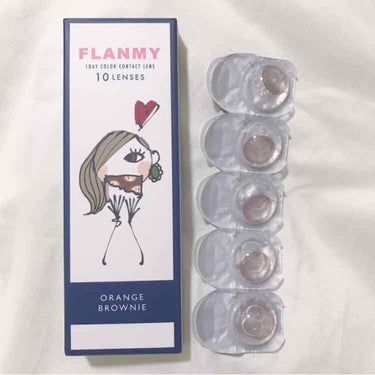 FLANMY 1day（10枚/30枚）/FLANMY/ワンデー（１DAY）カラコンを使ったクチコミ（1枚目）