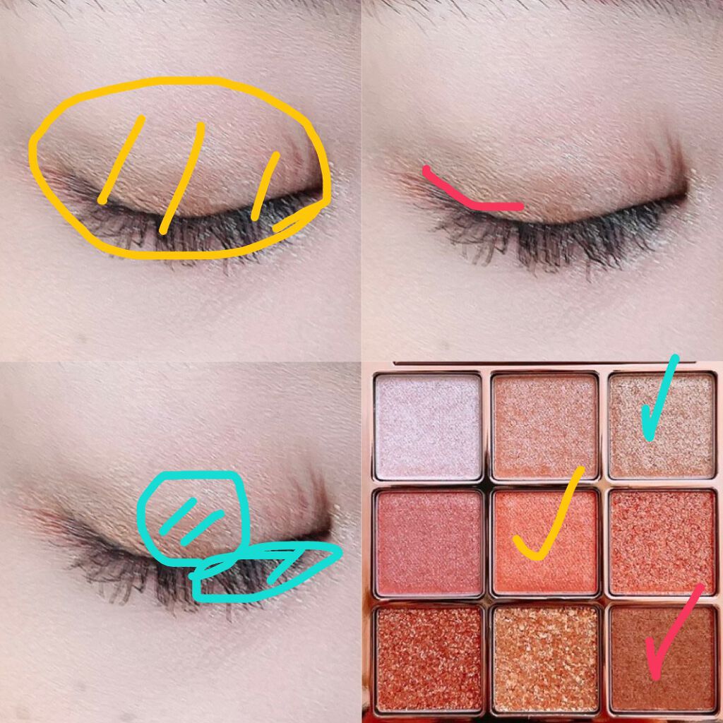 ワンピックアイシャドウパレット/APLIN/アイシャドウパレットを使ったクチコミ(2枚目)