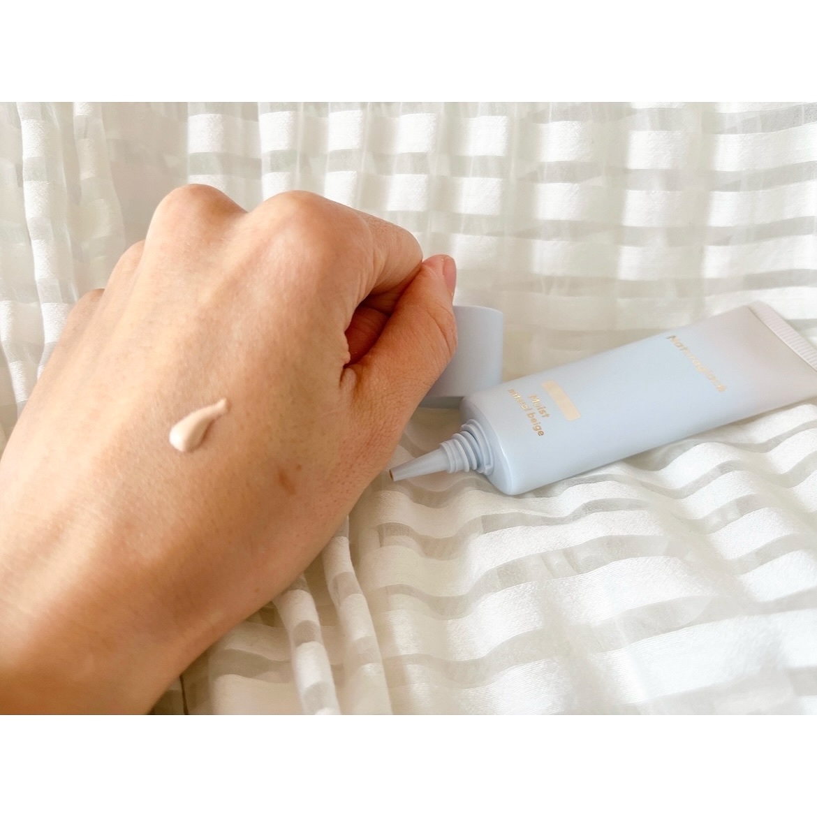 メイクアップ クリーム モイスト/ナチュラグラッセ/化粧下地を使ったクチコミ（2枚目）