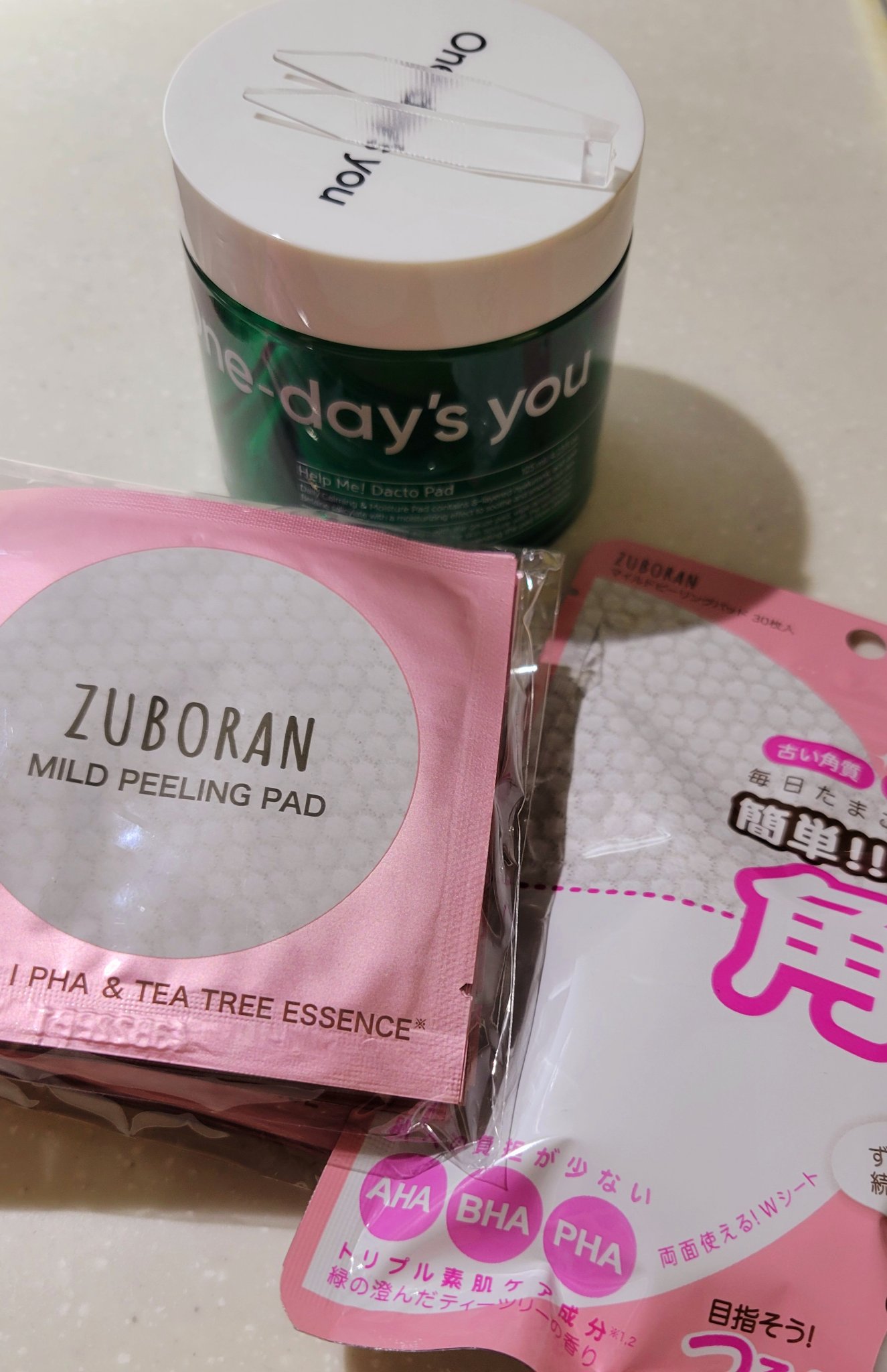 マイルドピーリングパッド/MJ-Care/トナーパッドを使ったクチコミ（1枚目）