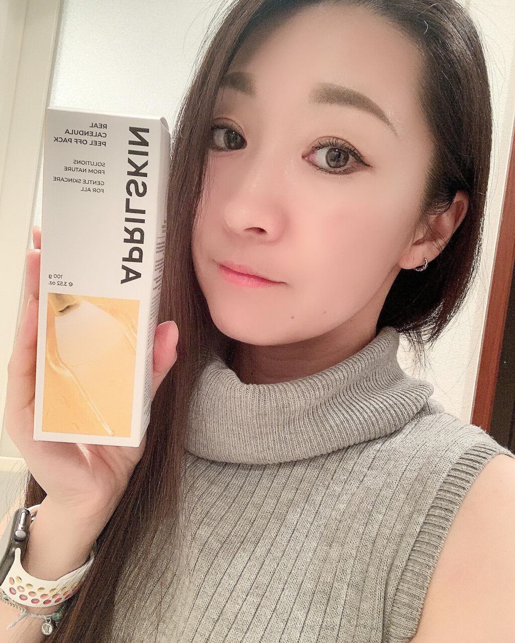 リアルカレンデュラピールオフパック/APRILSKIN/ピーリングを使ったクチコミ（1枚目）