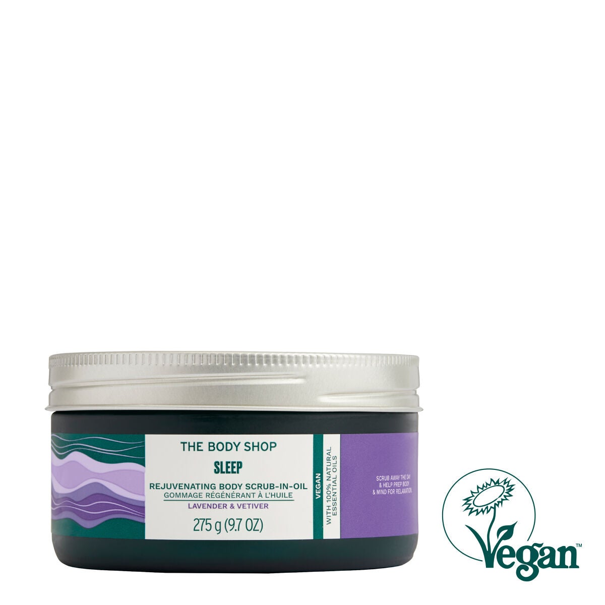 ウェルネス ボディスクラブインオイル ラベンダー&ベチバー THE BODY SHOP